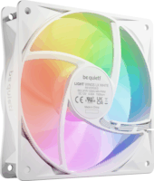 Be Quiet Light Wings 120mm PWM Reverse Silent ARGB Rendszerhűtő ventilátor - Fehér