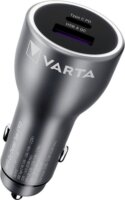 Varta 57933101111 USB-C (PD) + USB-A Autós gyorstöltő 45W - Fekete