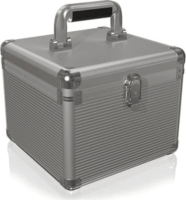 Icy Box IB-AC628 2.5" / 3.5" HDD Szállító koffer - Ezüst