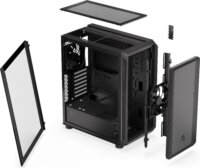 Endorfy ARX 500 Core Midi Torony Számítógépház + 2db 140mm ventilátor - Fekete