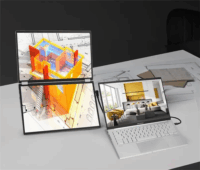 Asus 14" ZenScreen Duo 16:10 FullHD OLED Monitor - Fekete