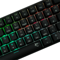 White Shark Shinobi-2 Mechanikus Brown Switch Vezetékes Gamer Billentyűzet ENG - Fekete