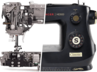 Singer HD 500 Háztartási Varrógép - Fekete