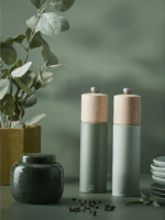 Peugeot Boreal Manuális Borsörlő 21cm - Világoszöld/Natúr