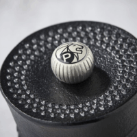 Peugeot Bali Fonte Manuális Só- és borsőrlő szett tartóval 8cm - Fekete/Natúr