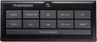 Thomson CL-300P Rádiós Projektoros Ébresztőóra - Fekete