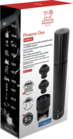 Peugeot Preserve Duo Manuális Vákuum pumpa szett 20cm - Fekete