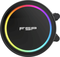 FSP AE24-B 240mm RGB All In One Univerzális CPU Vízhűtés - Fekete
