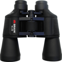Braun 20124 Binokuláris Porro-Prizmás Távcső - Fekete