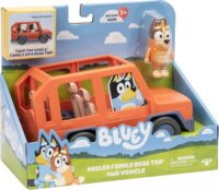 Moose Toys Bluey Heeler családi kirándulás játékszett autóval és Anya figurával