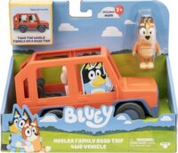 Moose Toys Bluey Heeler családi kirándulás játékszett autóval és Anya figurával