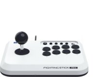 Hori Fighting Stick Mini Arcade Vezetékes Kontroller Gamepad (PS5 / PS4 / PC) - Fehér