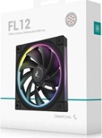 Deepcool FL12 120mm PWM ARGB Rendszerhűtő ventilátor - Fekete