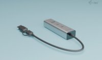 I-Tec CAHUBMETAL2A2CPD Multifunkciós Univerzális USB-A/C 3.2 4-port HUB 85W