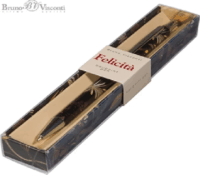 Bruno Visconti Felicita Night Flowers Nyomógombos golyóstoll (Kék tinta) - Mintás