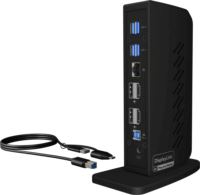 Icy Box IB-DK2252AC 12in1 Univerzális USB-C Laptop Dokkoló Állomás 40 Watt