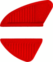 Knipex 86 09 180 V01 Műanyag védőpofa - 3 pár