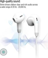 ColorWay CW-WD04WT Vezetékes Fülhallgató Headset - Fehér