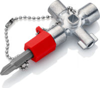 Knipex 00 11 02 Kapcsolószekrény kulcs