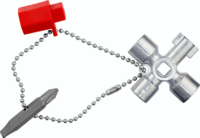 Knipex 00 11 02 Kapcsolószekrény kulcs