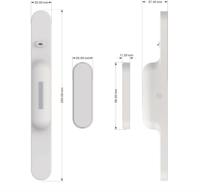 ColorWaz CW-DL11MMB-W Akkus Asztali LED lámpa 25 cm - Fehér