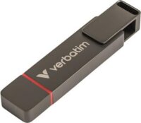 Verbatim Dual QuickStick USB-A / USB-C 3.2 Gen 1 128GB Pendrive - Szürke