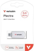 Verbatim Plectra USB-C 3.2 64GB Pendrive - Fehér