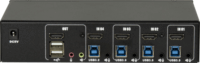 Inter Tech AC-41HUS 4-port IPC KVM Switch