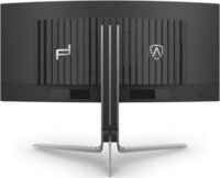 AOC 34" PD34 21:9 QHD OLED Ívelt Gaming Monitor - Fekete / Szürke