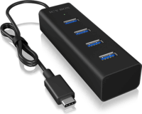 Icy Box IB-HUB1409-C3 USB 3.0 4-Port HUB