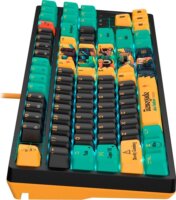 A4-Tech A4TKLA47623 Bloody AT87 RGB Renegade mechanikus vezetékes gamer billentyűzet US - Mintás