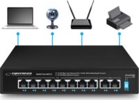 Esperanza ENS106 10-port 10/100Mbps Poe Switch