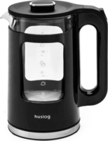 Huslog AK-02024H Duplafalú Vízforraló 1.7L 2200 Watt - Fekete