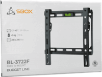 SBOX BL-3722F 13"-43" TV / Monitor Fali konzol - Fekete