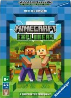 Minecraft Explorers Körökre osztott kooperatív kártyajáték