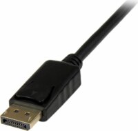 Startech DP2DVIMM6BS DisplayPort - DVI (Apa-Apa) Adapterkábel 1.8m - Fekete