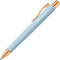 Faber-Castell KS Poly Nyomógombos golyóstoll (Kék tinta / XB) - Kék/Arany