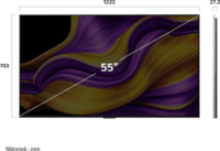 LG 55" OLED55G51LW 16:9 4K UltraHD Smart TV 2025