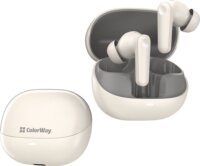 ColorWay CW-TWS1BE Bluetooth Fülhallgató Headset Töltőtokban - Bézs