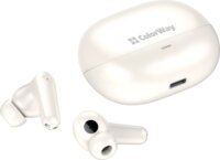 ColorWay CW-TWS1BE Bluetooth Fülhallgató Headset Töltőtokban - Bézs