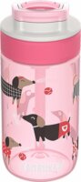 Kambukka Lagoon Diva Dogs 400ml Gyerek Kulacs - Rózsaszín/Mintás