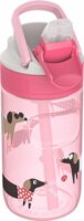 Kambukka Lagoon Diva Dogs 400ml Gyerek Kulacs - Rózsaszín/Mintás
