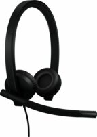 Logitech H570E USB-A Call Center Sztereo Headset - Fekete