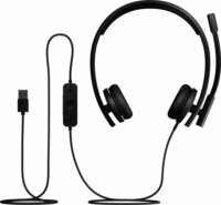Logitech H570E USB-A Call Center Sztereo Headset - Fekete