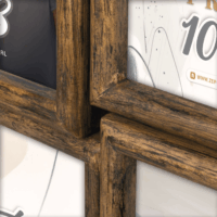 ZEP Amiens 54x42 cm Képkeret - Barna