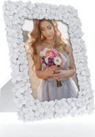 ZEP Blumen 13x18 EE9457 Képkeret - Fehér virágmintás