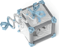 Schleich 42733 Eldrador Hóvágó a csatabarlangban figura