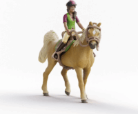 Schleich 42714 Horse Club Sarah & Mystery figura
