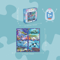 Ravensburger Puzzle UP! Tengeri állatok 307 darabos puzzle