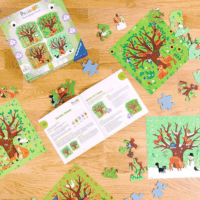 Ravensburger Puzzle UP! 4 évszak 72 darabos puzzle